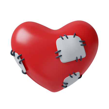 Coeur blessé  3D Icon