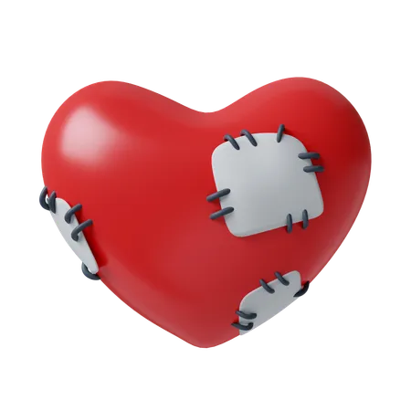 Coeur blessé  3D Icon