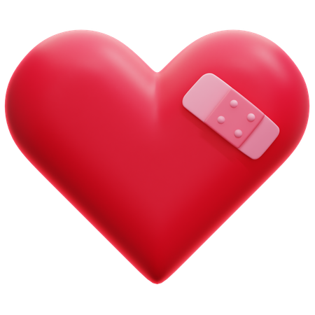 Coeur brisé  3D Icon