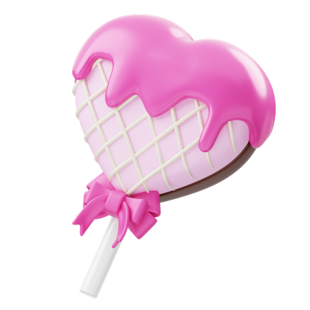 Chocolat coeur  3D Icon