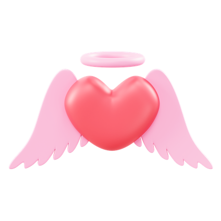 Coeur d'amour  3D Icon