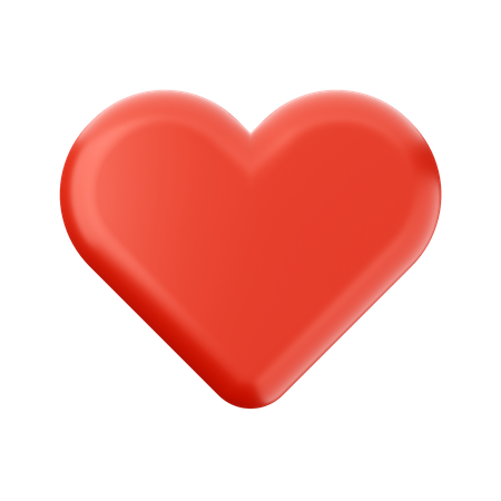 Coeur d'amour  3D Icon