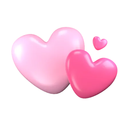 Coeur d'amour  3D Icon