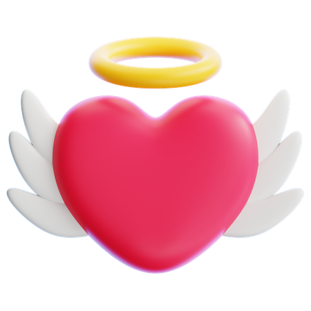 Coeur d'ange  3D Icon