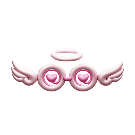 Coeur d'ange  3D Icon