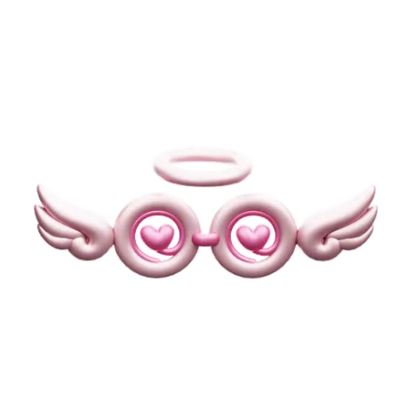 Coeur d'ange  3D Icon