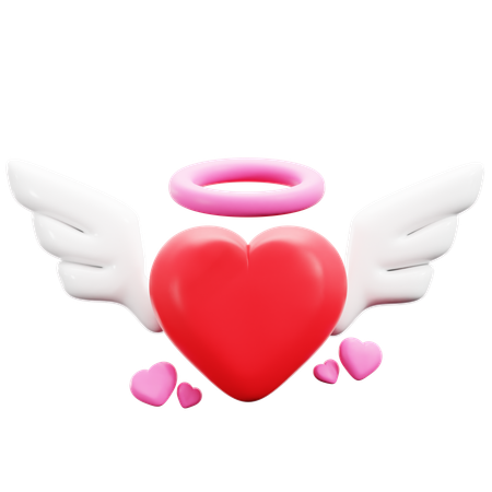 Coeur d'ange  3D Icon