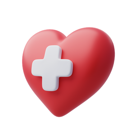 Hôpital cardiaque  3D Icon