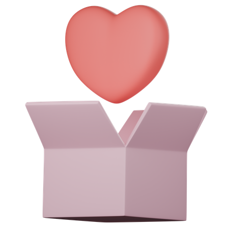 Le coeur apparaît  3D Icon