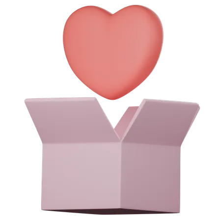 Le coeur apparaît  3D Icon