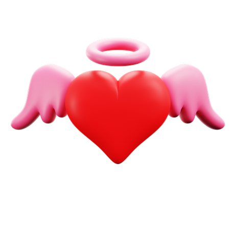 Coeur rouge  3D Icon