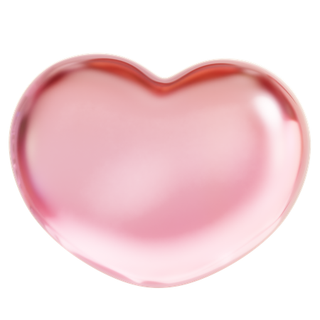 Coeur rouge  3D Icon