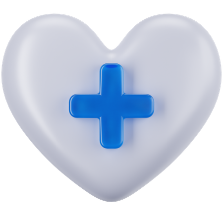 Coeur en bonne santé  3D Icon