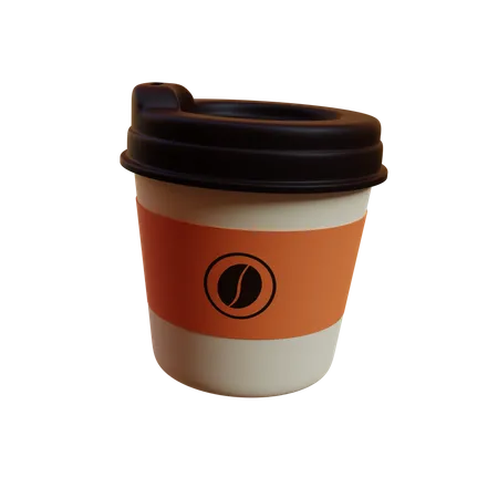Caffe Bottle 3 D Icon 3D Icon