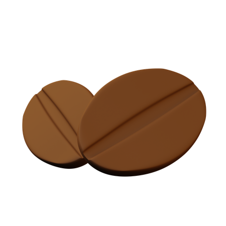Coffe Beans  3D Icon