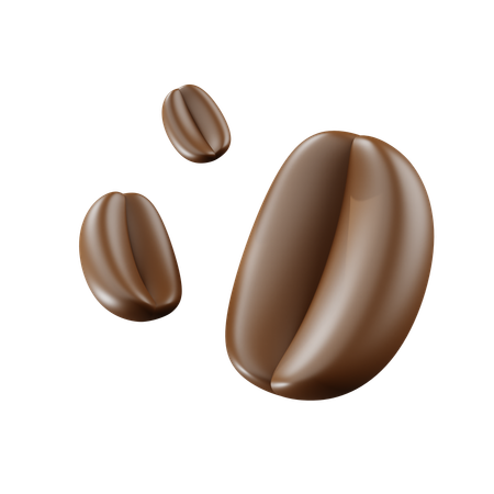 Coffe Beans  3D Icon