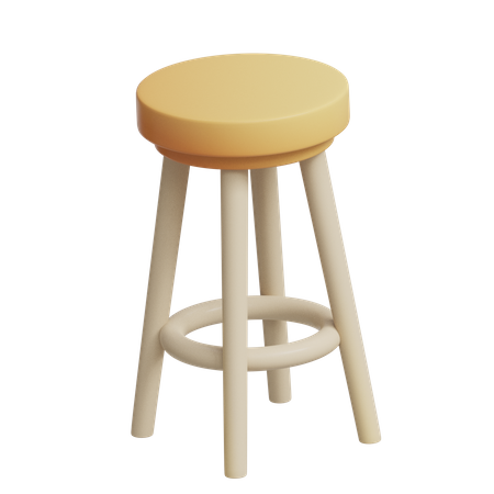 Coffe Chair  3D Icon