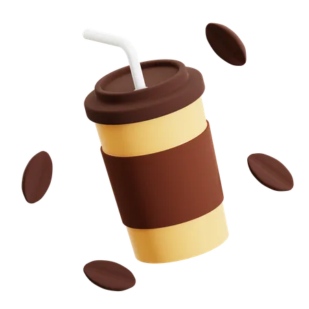Coffe Cup  3D Icon