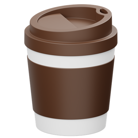 Coffe Cup  3D Icon