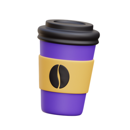 Coffe Cup  3D Icon