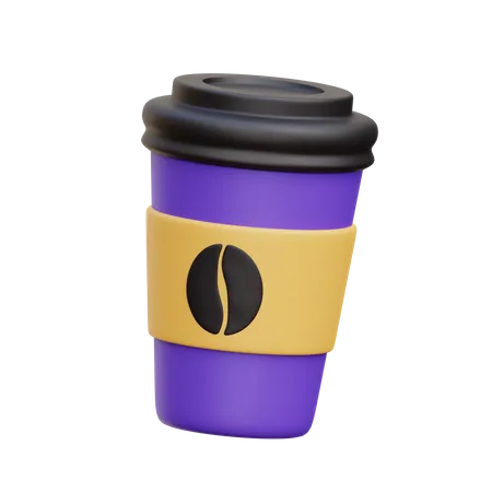 Coffe Cup  3D Icon