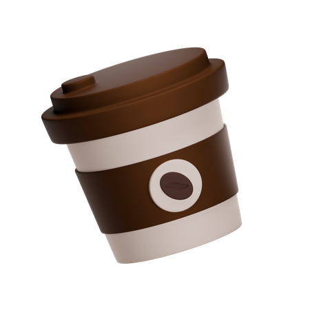 Coffe Cup  3D Icon