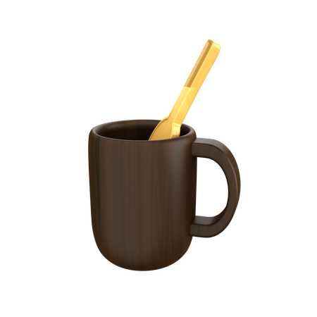 커피  3D Icon