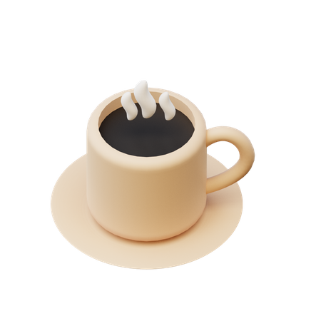 Coffee 3D Illustration