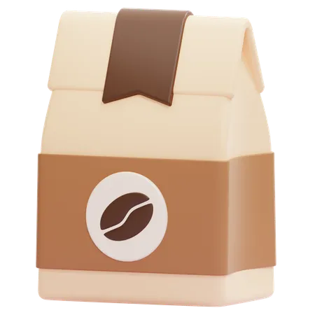 Coffee bag  3D Icon