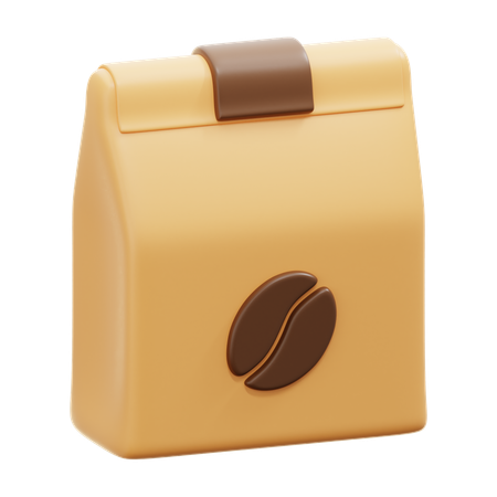 Coffee Bag  3D Icon