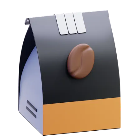 Coffee Bag  3D Icon