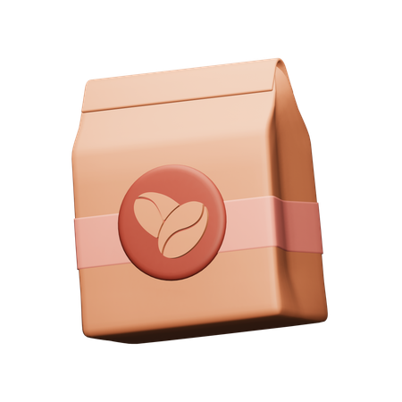 Coffee Bag  3D Icon