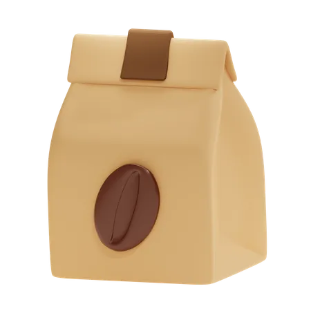 Coffee Bag  3D Icon