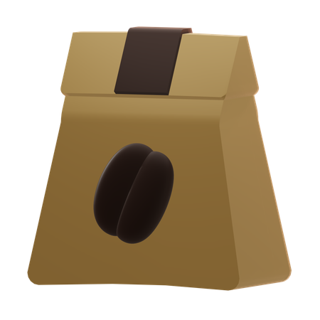 Coffee Bag  3D Icon