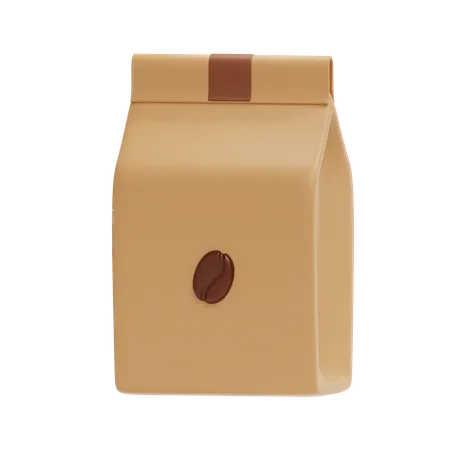 Coffee Bag  3D Icon