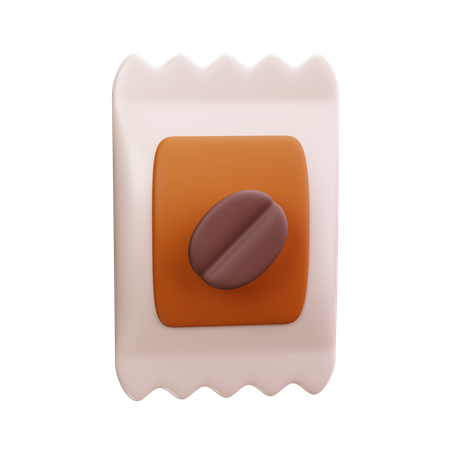 Coffee Bag  3D Icon