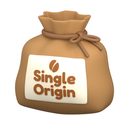 Coffee Bag  3D Icon