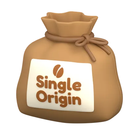 Coffee Bag  3D Icon