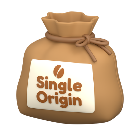 Coffee Bag  3D Icon