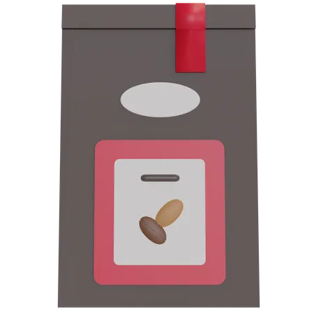 Coffee Bag  3D Icon
