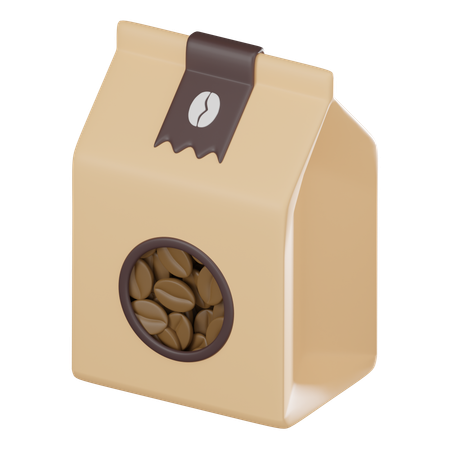 Coffee Bags  3D Icon
