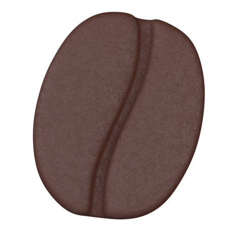 Coffee Bean  3D Icon