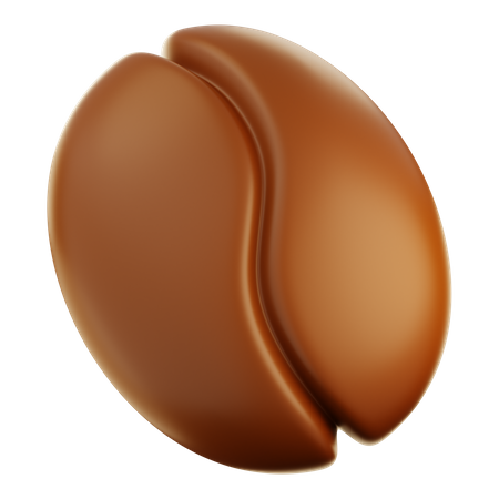 Coffee Bean  3D Icon