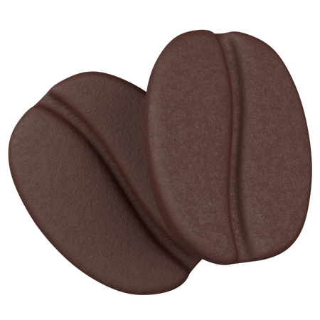 Coffee Beans  3D Icon