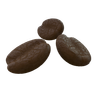 coffee bean emoji 3d