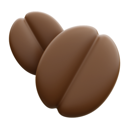 Coffee Beans  3D Icon