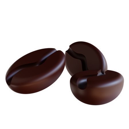 Coffee Beans  3D Icon