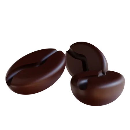 Coffee Beans  3D Icon