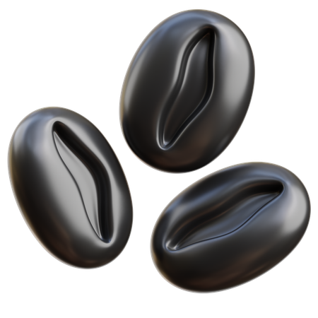 Coffee Beans  3D Icon