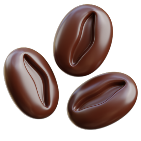 Coffee Beans  3D Icon